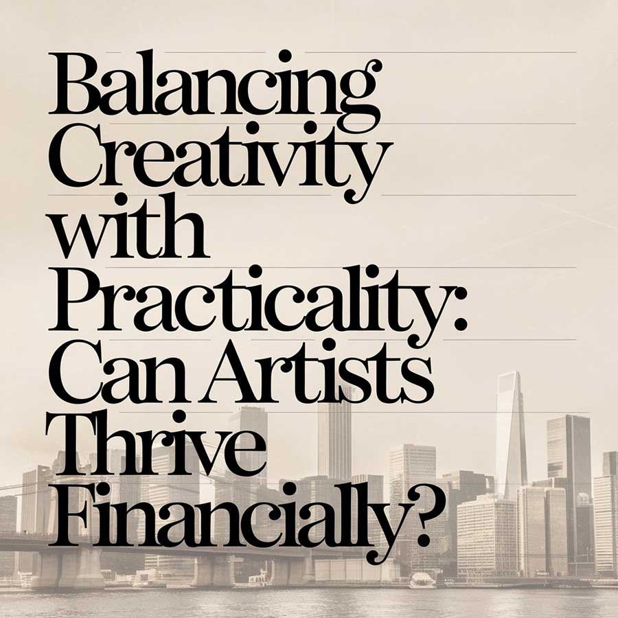 Balancing Creativity with Practicality: Can Artists Thrive Financially?