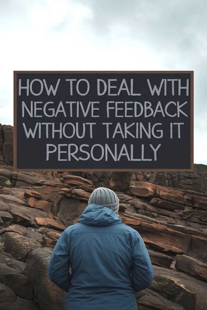 How to Deal with Negative Feedback Without Taking It Personally