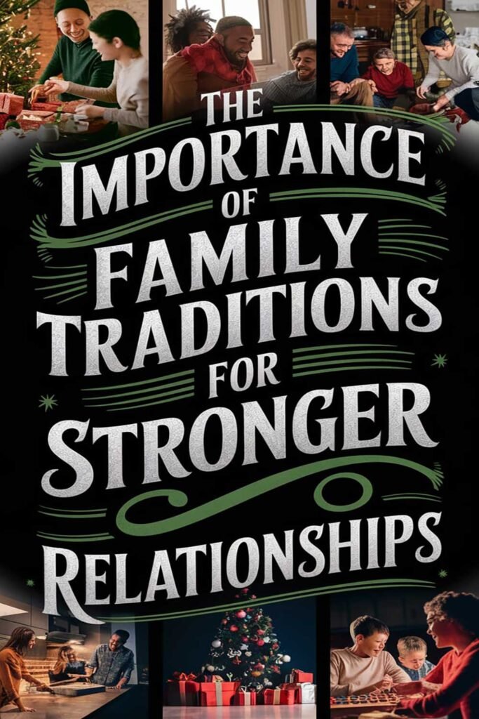 The Importance of Family Traditions for Stronger Relationships