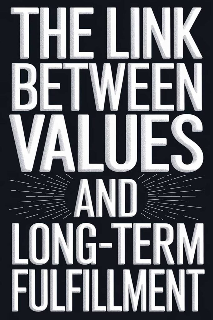 The Link Between Values and Long-Term Fulfillment