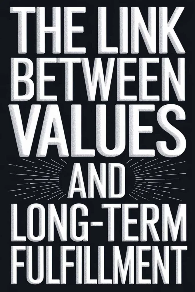 The Link Between Values and Long-Term Fulfillment