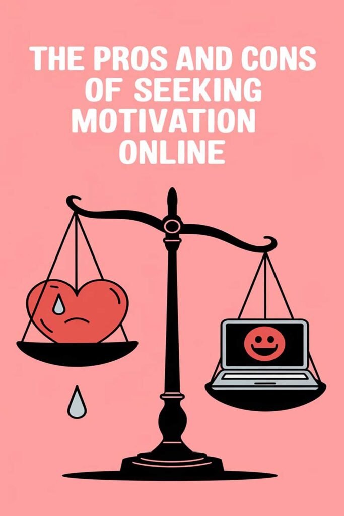 The Pros and Cons of Seeking Motivation Online