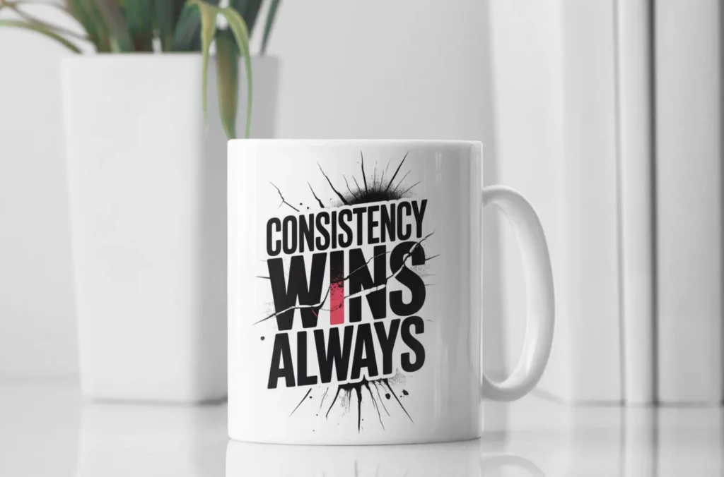 consistency wins always