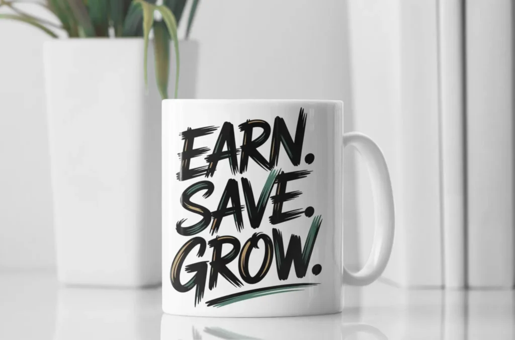 earn save grow