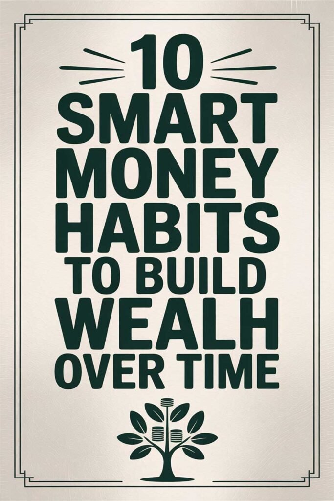 10 Smart Money Habits to Build Wealth Over Time