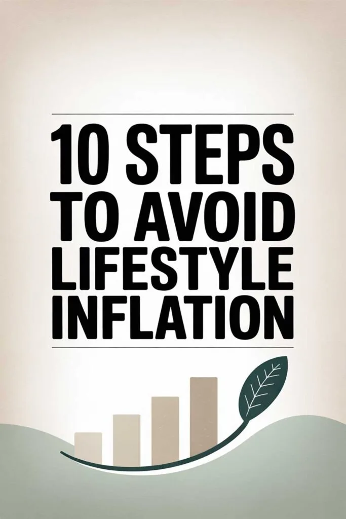 10 Steps to Avoid Lifestyle Inflation