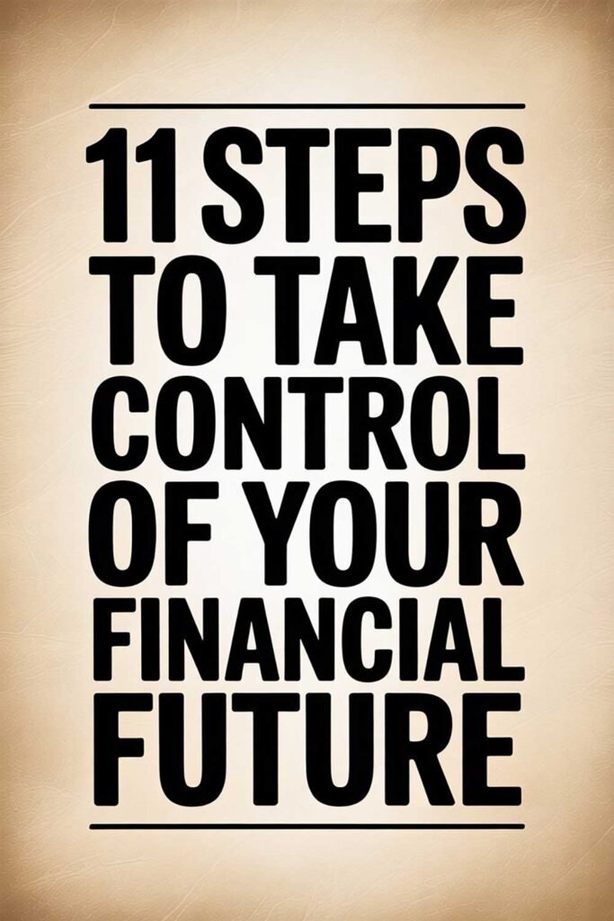 11 Steps to Take Control of Your Financial Future