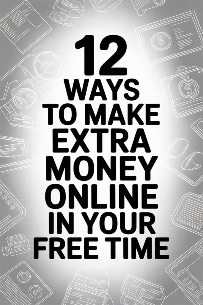12 Ways to Make Extra Money Online in Your Free Time