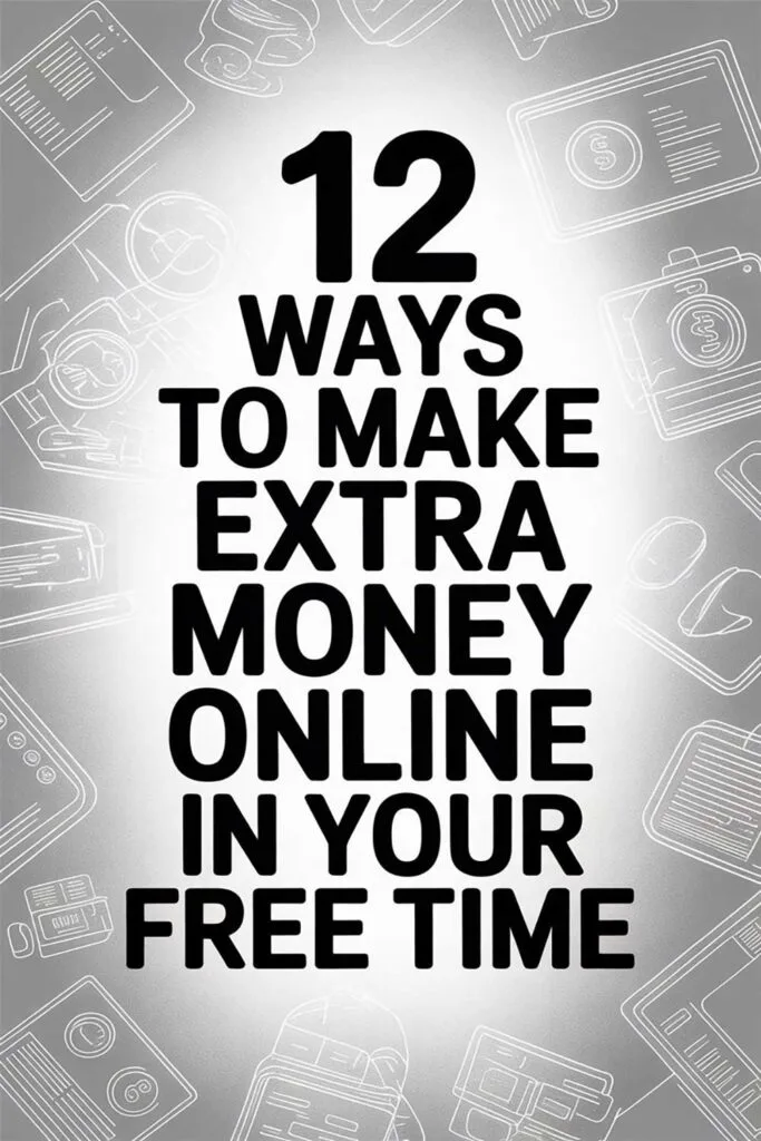 12 Ways to Make Extra Money Online in Your Free Time