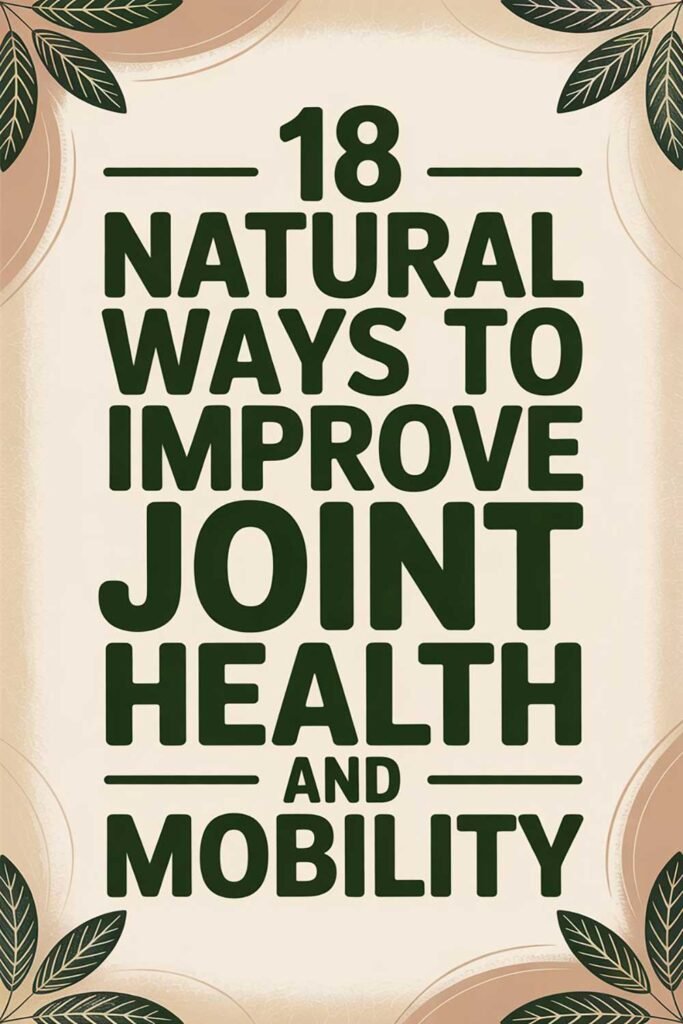 18 Natural Ways to Improve Joint Health and Mobility
