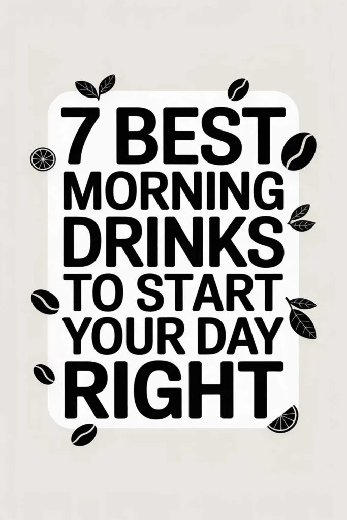 7 Best Morning Drinks to Start Your Day Right