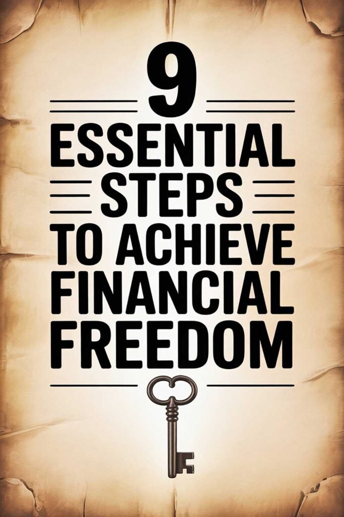 9 Essential Steps to Achieve Financial Freedom