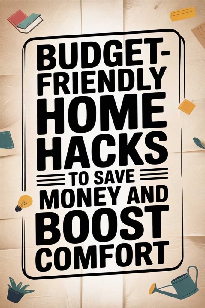 Budget-Friendly Home Hacks to Save Money and Boost Comfort