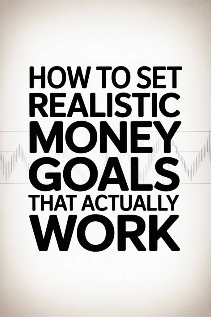 How to Set Realistic Money Goals That Actually Work