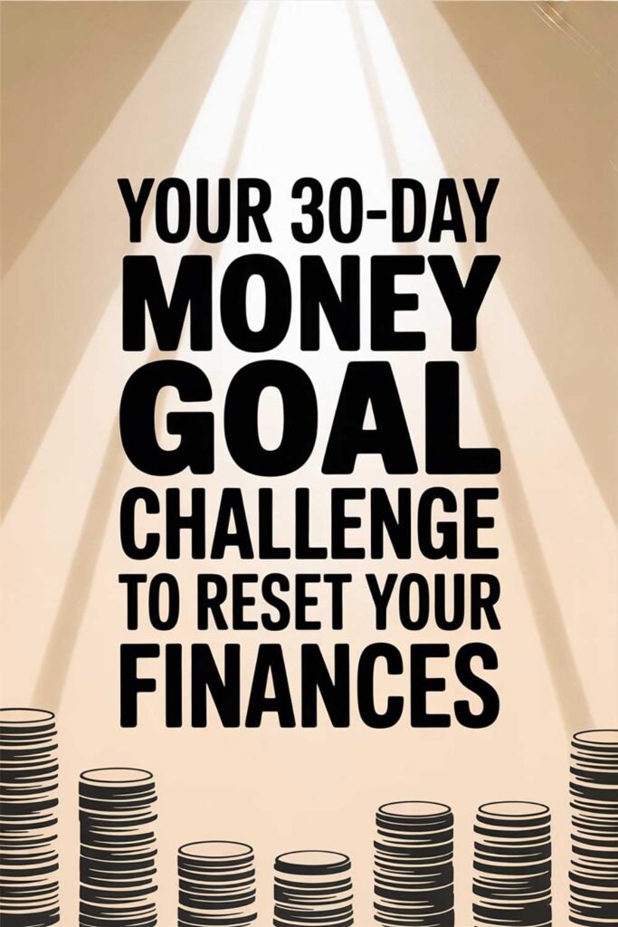 Your 30-Day Money Goal Challenge to Reset Your Finances