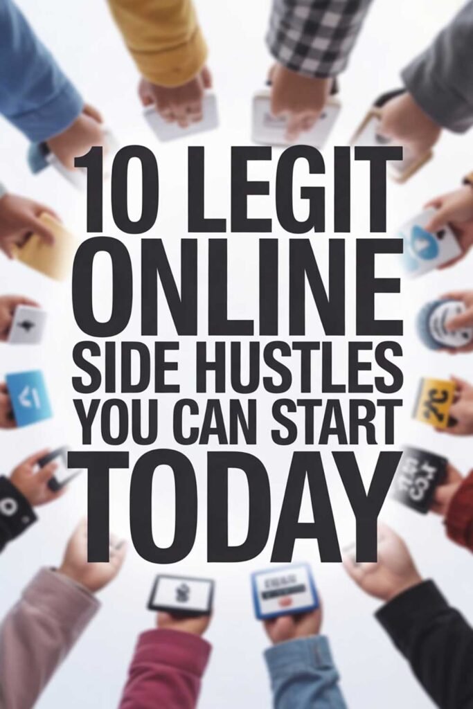 10 Legit Online Side Hustles You Can Start Today