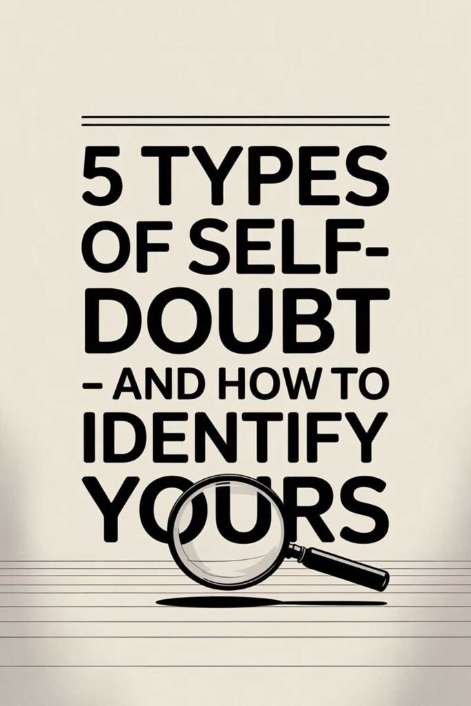 5 Types of Self-Doubt – And How to Identify Yours