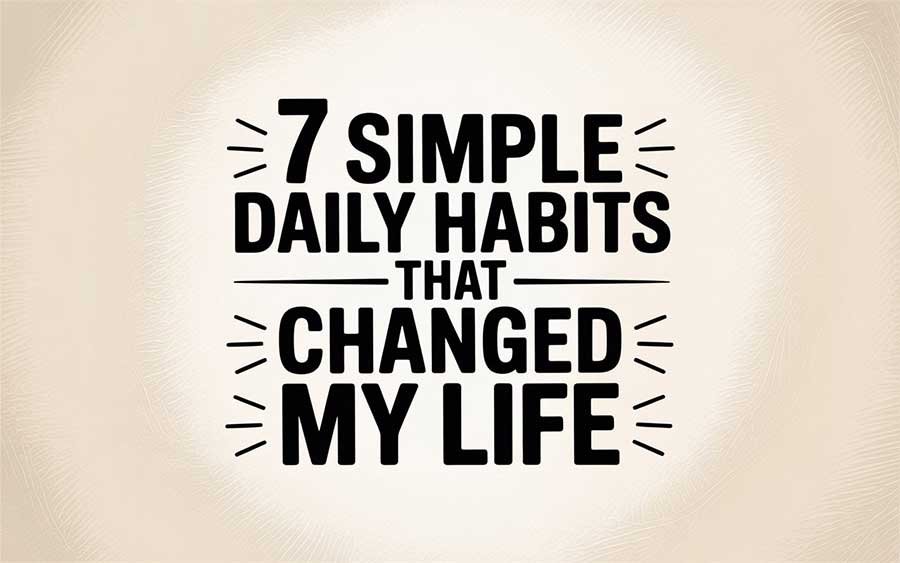 daily habits