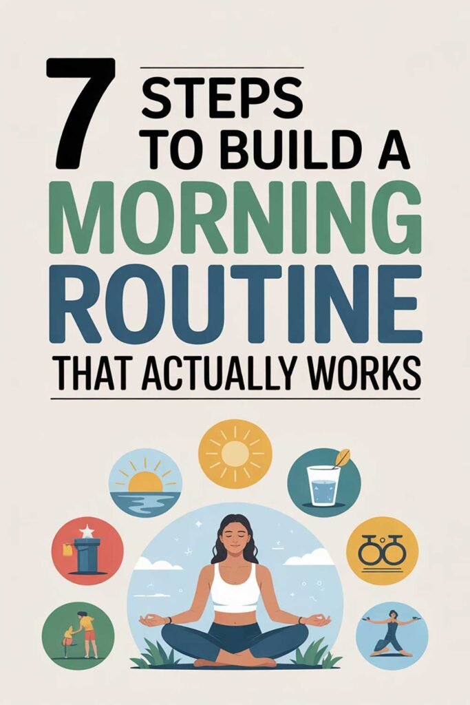 7 Steps to Build a Morning Routine That Actually Works