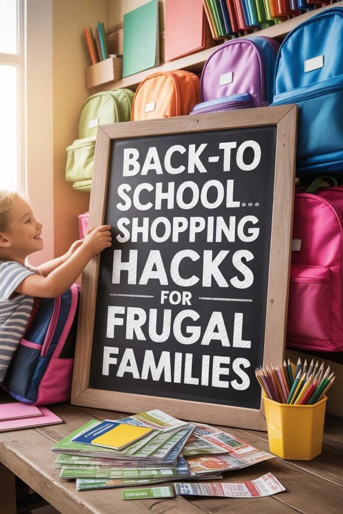 Back-to-School Shopping Hacks for Frugal Families