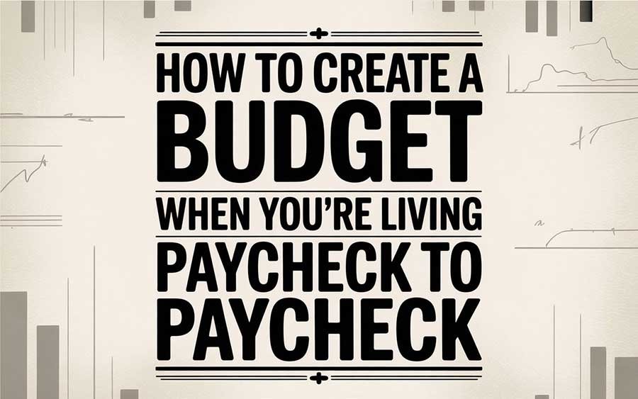 create a budget