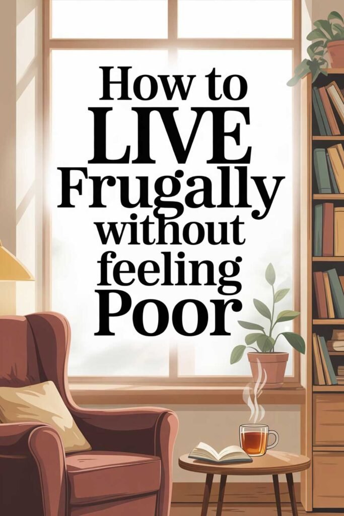 How to Live Frugally Without Feeling Poor