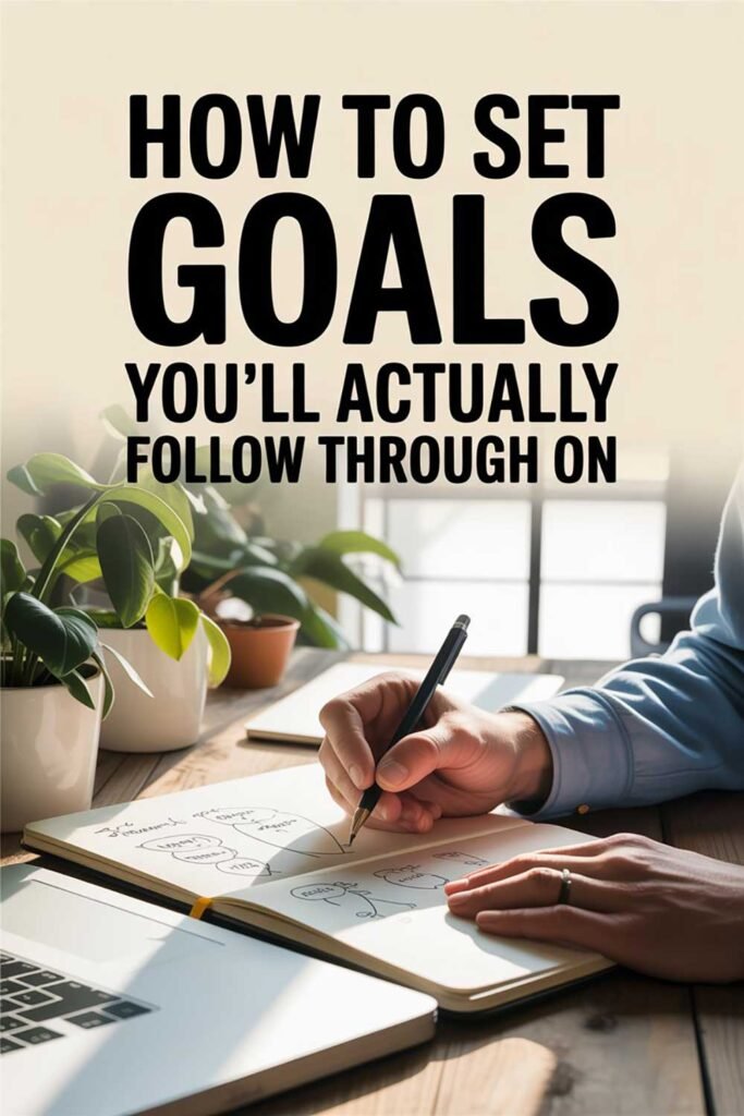 How to Set Goals You’ll Actually Follow Through On