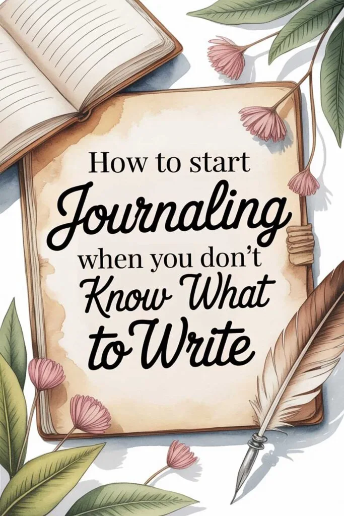 How to Start Journaling When You Don’t Know What to Write