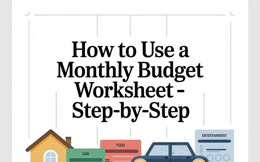 Monthly Budget Worksheet