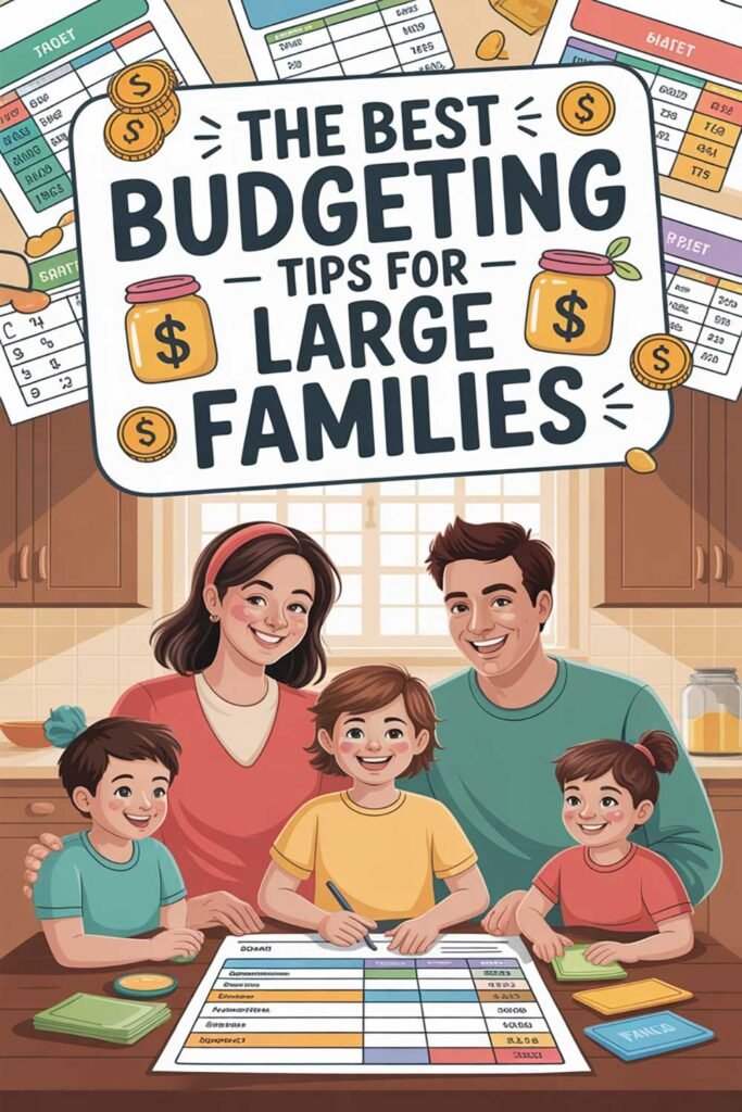 The Best Budgeting Tips for Large Families