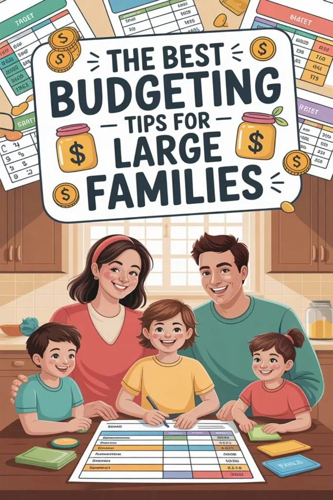 The Best Budgeting Tips for Large Families