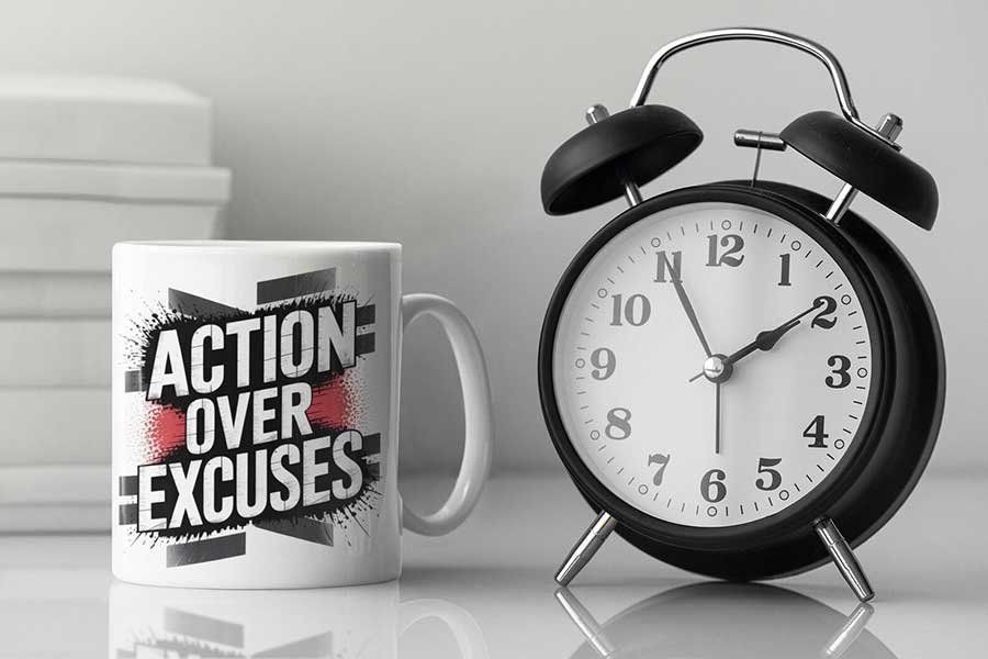 action over excuses