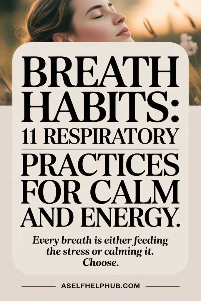 Breath Habits 11 Respiratory Practices for Calm and Energy