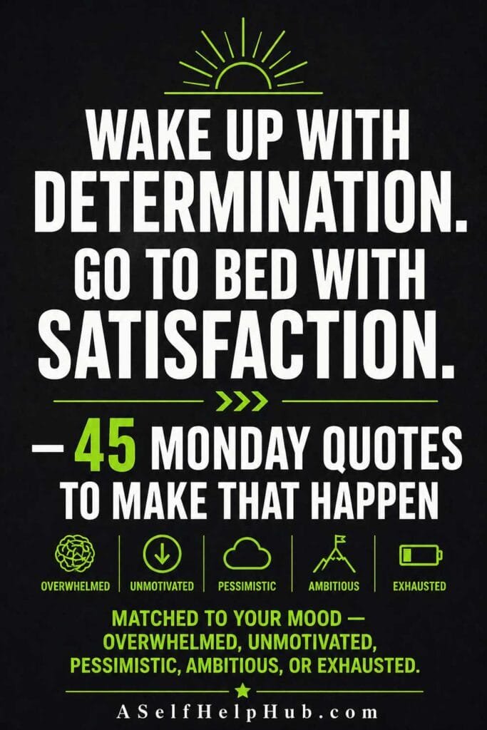45 Monday Motivation Quotes to Make That Happen