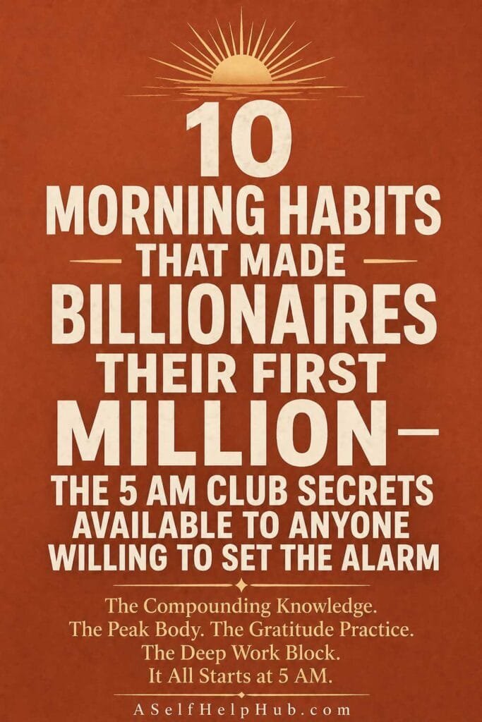 10 Morning Habits That Made Billionaires Their First Million