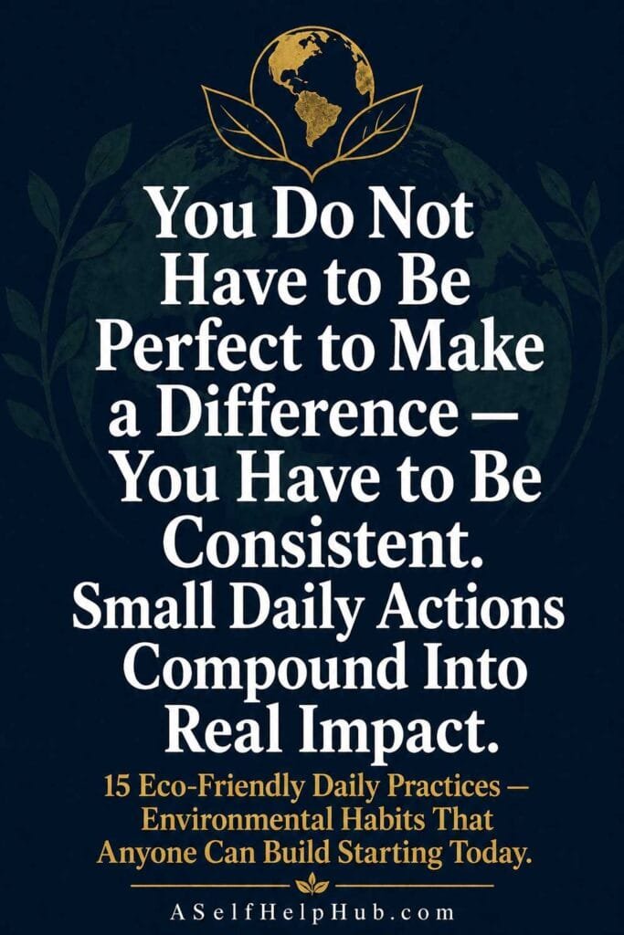 You Do Not Have to Be Perfect to Make a Difference