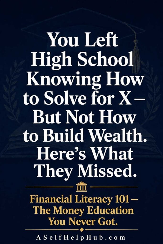 You Left High School Knowing How to Solve for X But Not How to Build Wealth — Here’s What They Missed