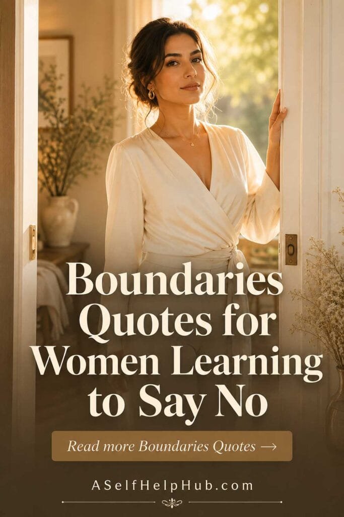 Boundaries Quotes for Women Learning to Say No