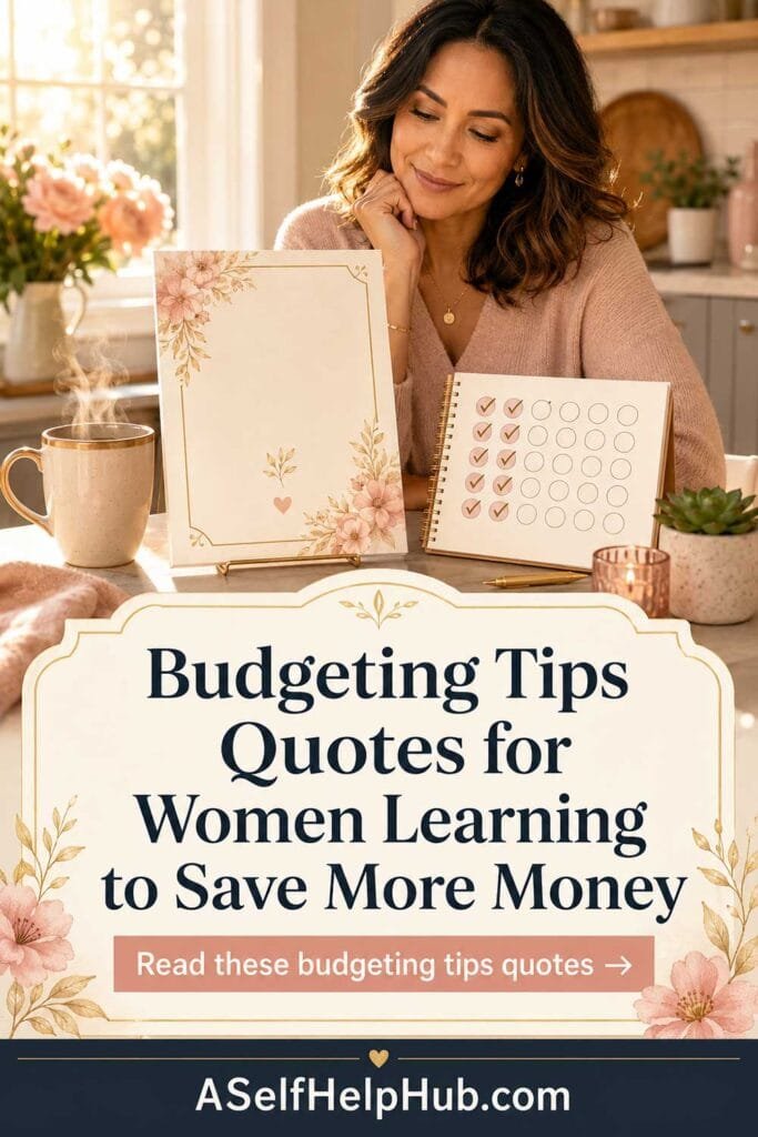 Budgeting Tips Quotes for Women Learning to Save More Money