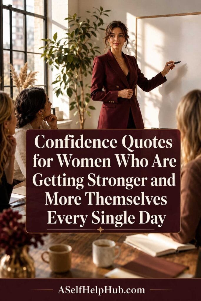 Confidence Quotes for Women Becoming Stronger