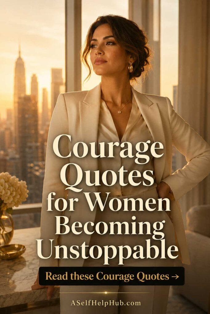 Courage Quotes for Women Becoming Unstoppable
