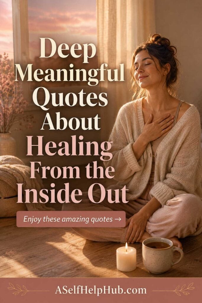 Deep Meaningful Quotes About Healing From the Inside Out