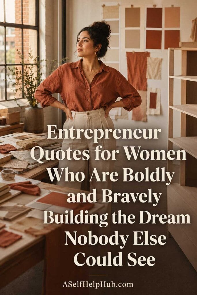 Entrepreneur Quotes for Women Building a Dream