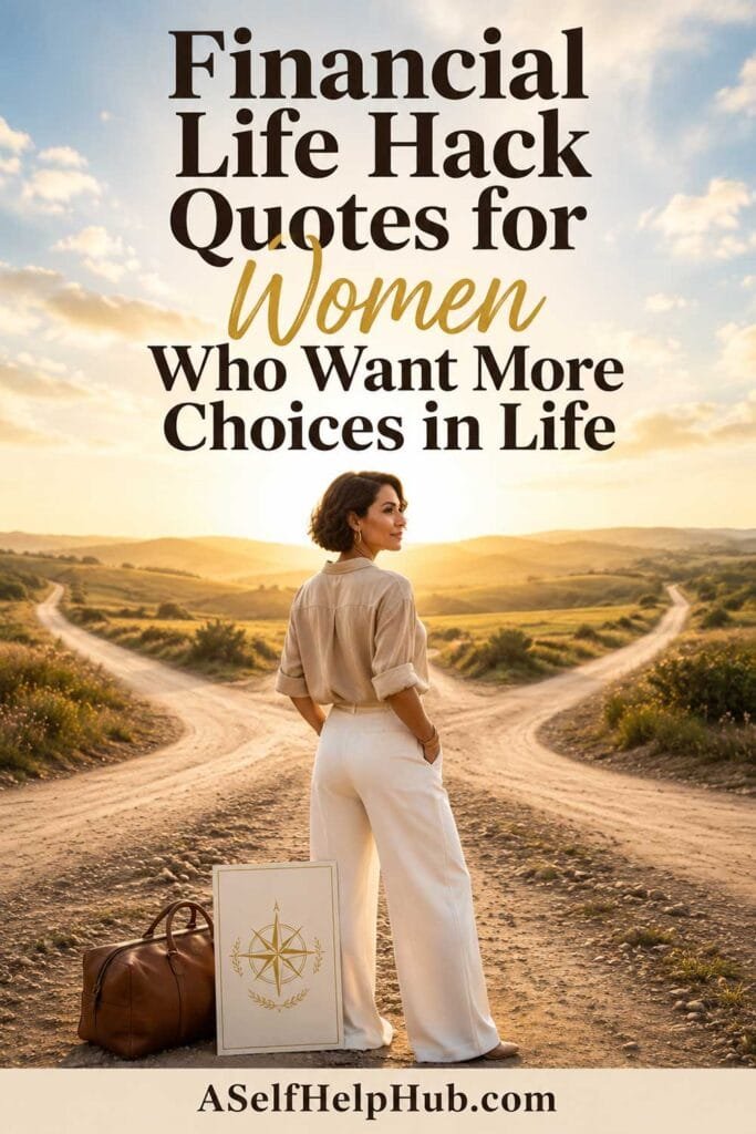 Financial Life Hacks Quotes for Women Who Want More Choices in Life