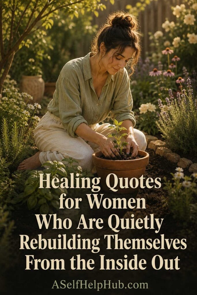 Healing Quotes for Women Rebuilding Themselves