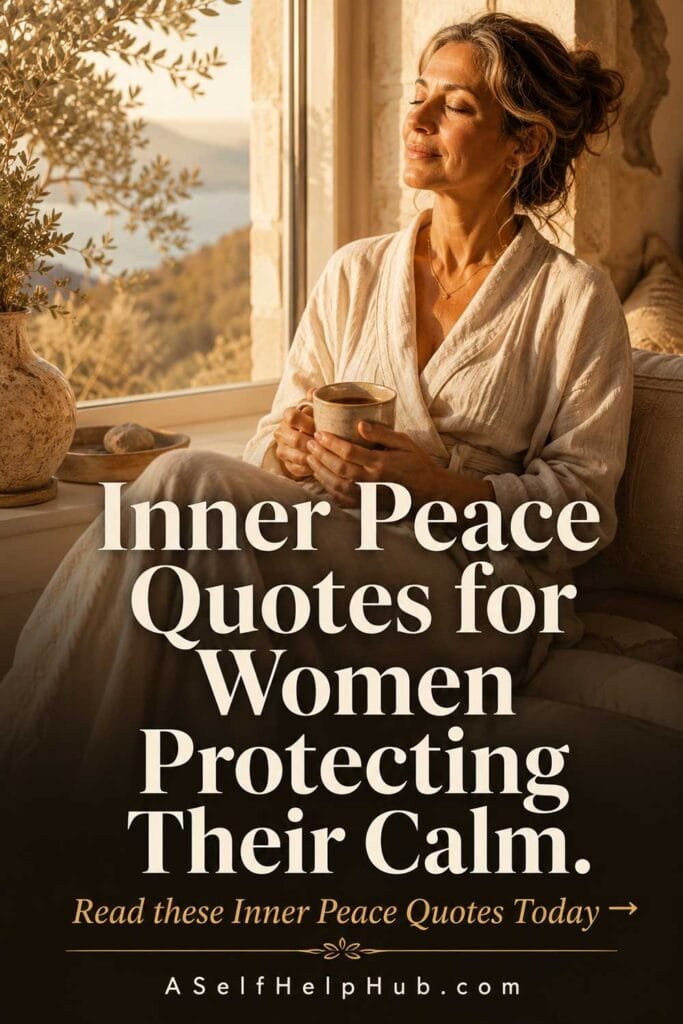 Inner Peace Quotes for Women Protecting Their Calm