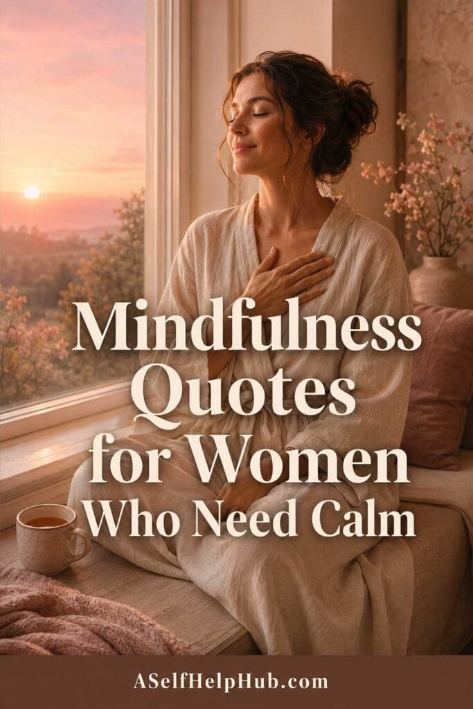 Mindfulness Quotes for Women Who Need Calm
