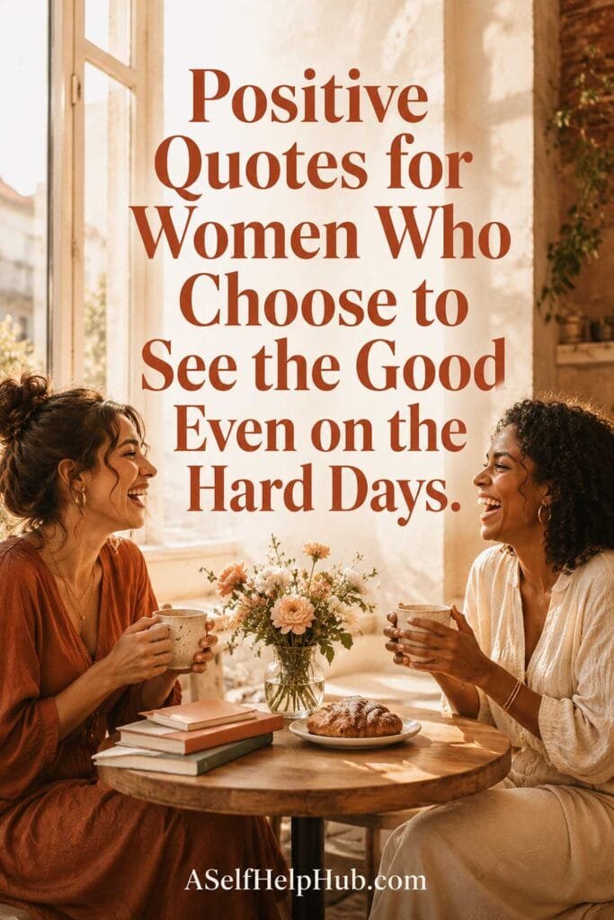 Positive Quotes for Women Who Choose to See the Good Even on the Hard Days