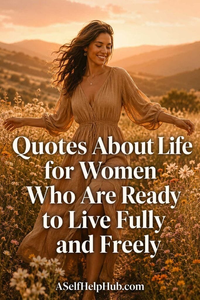 Quotes About Life for Women Who Are Ready to Live Fully and Freely