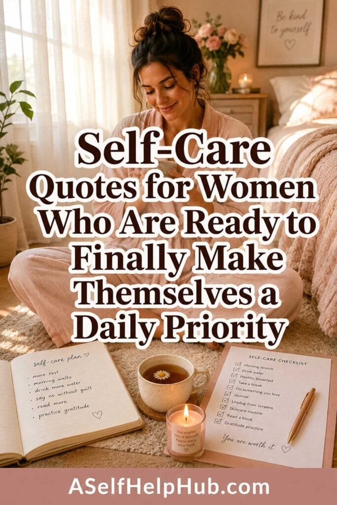 Self-Care Quotes for Women Who Are Ready to Finally Make Themselves a Daily Priority
